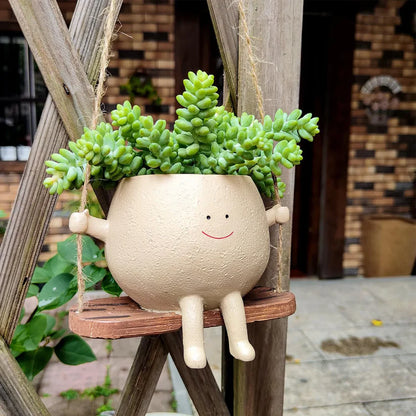 Swing Smiling Planter