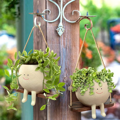 Swing Smiling Planter