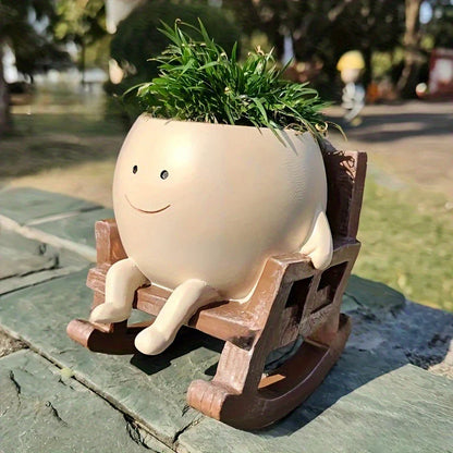 Swing Chair Planter